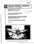 Cover page: An Infrared Free Electron Laser System for the Proposed Chemical Dynamics Research Laboratory at LBL Based on a 500 MHz Superconducting Linac