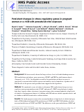 Cover page: Persistent Changes in Stress‐Regulatory Genes in Pregnant Women or Children Exposed Prenatally to Alcohol