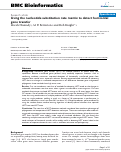 Cover page: Using the nucleotide substitution rate matrix to detect horizontal gene transfer