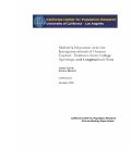 Cover page: Mother's Education and the Intergenerational Transmission of Human Capital: Evidence from College Openings and Longitudinal Data