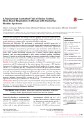 Cover page: A Randomized Controlled Trial of Device Guided, Slow-Paced Respiration in Women with Overactive Bladder Syndrome.