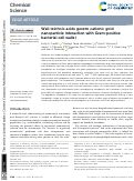 Cover page: Wall teichoic acids govern cationic gold nanoparticle interaction with Gram-positive bacterial cell walls.