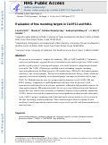 Cover page: Evaluation of free modeling targets in CASP11 and ROLL.