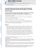 Cover page: Long-term intraocular pressure reduction with intracameral polycaprolactone glaucoma devices that deliver a novel anti-glaucoma agent