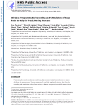 Cover page: Wireless Programmable Recording and Stimulation of Deep Brain Activity in Freely Moving Humans.