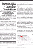 Cover page: Pandemic (H1N1) 2009 Surveillance in Marginalized Populations, Tijuana, Mexico - Volume 16, Number 8—August 2010 - Emerging Infectious Diseases journal - CDC