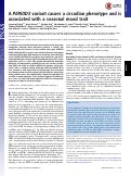 Cover page: A PERIOD3 variant causes a circadian phenotype and is associated with a seasonal mood trait.