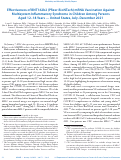 Cover page: Effectiveness of BNT162b2 (Pfizer-BioNTech) mRNA Vaccination Against Multisystem Inflammatory Syndrome in Children Among Persons Aged 12-18 Years - United States, July-December 2021.