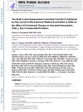 Cover page: The Multi-Center Randomized Controlled Trial (RCT) Published by the Journal of the American Medical Association (JAMA) on the Effect of Periodontal Therapy on Glycated Hemoglobin (HbA1c) Has Fundamental Problems