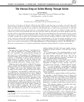 Cover page: The viscous drag on solids moving through solids