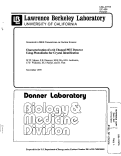 Cover page: Characterization of a 64 Channel PET Detector Using Photodiodes for Crystal Identification