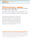 Cover page: Signatures of the Adler–Bell–Jackiw chiral anomaly in a Weyl fermion semimetal