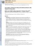 Cover page: Associations of Physical Activity and Sedentary Behavior with Regional Fat Deposition