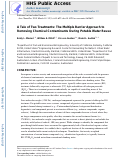 Cover page: A Tale of Two Treatments: The Multiple Barrier Approach to Removing Chemical Contaminants During Potable Water Reuse