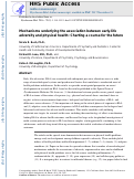 Cover page: Mechanisms Underlying the Association Between Early-Life Adversity and Physical Health