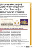 Cover page: PbS Nanoparticles Capped with Tetrathiafulvalene­tetracarboxylate: Utilizing Energy Level Alignment for Efficient Carrier Transport