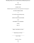 Cover page of Modeling Framework for Socially Inclusive Bikesharing Services