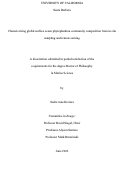 Cover page: Characterizing global surface ocean phytoplankton community composition from in situ sampling and remote sensing