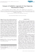 Cover page: Emergence of Scaffold-Free Approaches for Tissue Engineering Musculoskeletal Cartilages