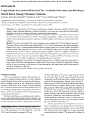 Cover page: Longitudinal Associations Between Grit, Academic Outcomes, and Residency Match Rates Among Pharmacy Students.