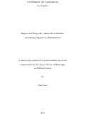 Cover page: Misperceived Inequality, Mismatched Attitudes, and Missing Support for Redistribution