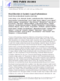 Cover page: Mood Disorders in Systemic Lupus Erythematousus (SLE): Results from an International, Inception Cohort Study.