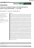 Cover page: Underwater unexploded ordnance discrimination based on intrinsic target polarizabilities – A case study