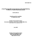 Cover page: A Real-Time Algorithm to Solve the Peer-to-Peer Ride-MatchingProblem in a Flexible Ridesharing System