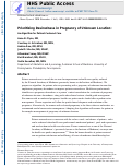 Cover page: Prioritizing Desiredness in Pregnancy of Unknown Location: An Algorithm for Patient-Centered Care.