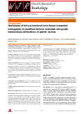 Cover page: Usefulness of intra-procedural cone-beam computed tomography in modified balloon-occluded retrograde transvenous obliteration of gastric varices.