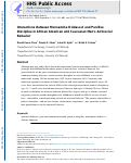 Cover page: Interactions Between Monoamine Oxidase A and Punitive Discipline in African American and Caucasian Mens Antisocial Behavior.