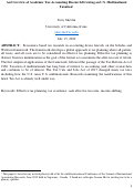Cover page: An overview of academic tax accounting research drawing on U.S. multinational taxation