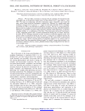 Cover page: Diel and seasonal patterns of tropical forest CO2 exchange