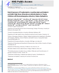 Cover page: Early Exposure of Fosphenytoin, Levetiracetam, and Valproic Acid After High‐Dose Intravenous Administration in Young Children With Benzodiazepine‐Refractory Status Epilepticus