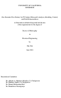 Cover page: Zinc Bromine Flow Battery for PV-Battery Microgrid System Utilization: Analysis, Modeling, Performance, and Field Demonstration