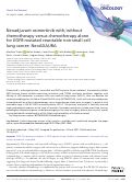 Cover page: Neoadjuvant osimertinib with/without chemotherapy versus chemotherapy alone for EGFR-mutated resectable non-small-cell lung cancer: NeoADAURA