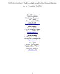 Cover page: Will We Ever Meet Again? The Relationship between Inter‐Firm Managerial Migration and the Circulation of Client Ties