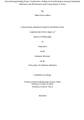 Cover page: Decolonizing Healing Praxis: Testimonios of Hope &amp; Transformation among Community Educators and Practitioners and Young People of Color