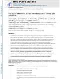 Cover page: Sex‐based differences in brain alterations across chronic pain conditions