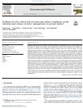 Cover page: Evidence for the critical role of nanoscale surface roughness on the retention and release of silver nanoparticles in porous media