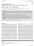 Cover page: Clinical trial of laronidase in Hurler syndrome after hematopoietic cell transplantation