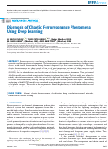 Cover page: Diagnosis of Chaotic Ferroresonance Phenomena Using Deep Learning