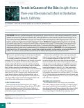 Cover page: Trends in Cancers of the Skin: Insights from a Three-year Observational Cohort in Manhattan Beach, California.