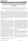 Cover page: LCK, survivin and PI-3K in the molecular biomarker profiling of oral lichen planus and oral squamous cell carcinoma