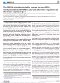 Cover page: The R882H substitution in the human de novo DNA methyltransferase DNMT3A disrupts allosteric regulation by the tumor supressor p53