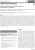 Cover page: Divergent methyl-coenzyme M reductase genes in a deep-subseafloor Archaeoglobi