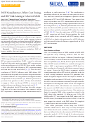 Cover page: PrEP Nonadherence, White Coat Dosing, and HIV Risk Among a Cohort of MSM