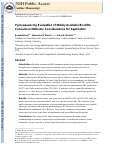 Cover page: Pyrosequencing Evaluation of Widely Available Bisulfite Conversion Methods: Considerations for Application