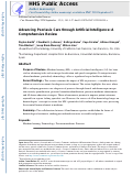 Cover page: Advancing Psoriasis Care through Artificial Intelligence: A Comprehensive Review.