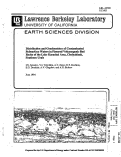 Cover page: Distribution and Geochemistry of Contaminated Subsurface Waters in Fissured Volcanogenic Bed Rocks of the Lake Karachai Area, Chelyabinsk, Southern Urals